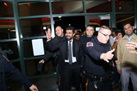 Ram Charan at New Jersey premieres of Dhruva